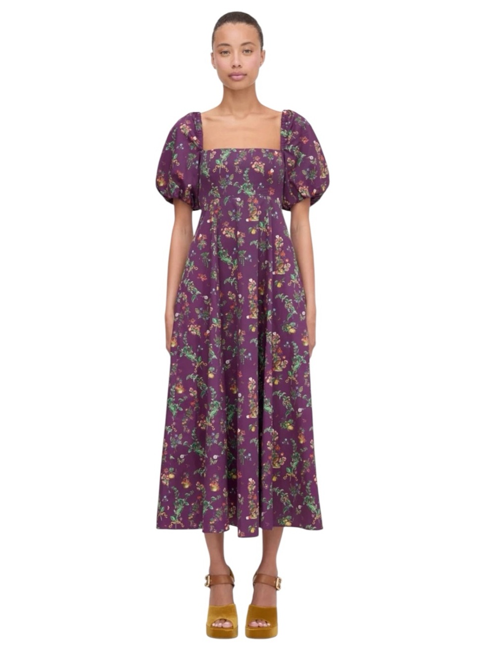 NEW Hill House x Stephanie Fishwick Matilda dress. Magic Orchard. S. NWT